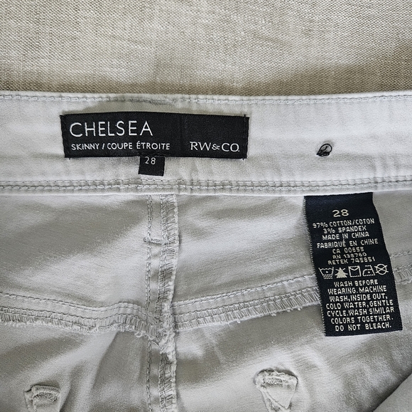 NWOT Size 28 Chelsea Skinny Pant from RW&CO - Picture 9 of 12